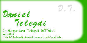 daniel telegdi business card